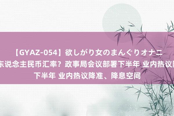 【GYAZ-054】欲しがり女のまんぐりオナニー 降息要衡量东说念主民币汇率？政事局会议部署下半年 业内热议降准、降息空间